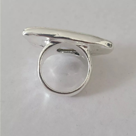 Contemporary Ring - Eclipse - Silver Plated - Picture 11 of 15